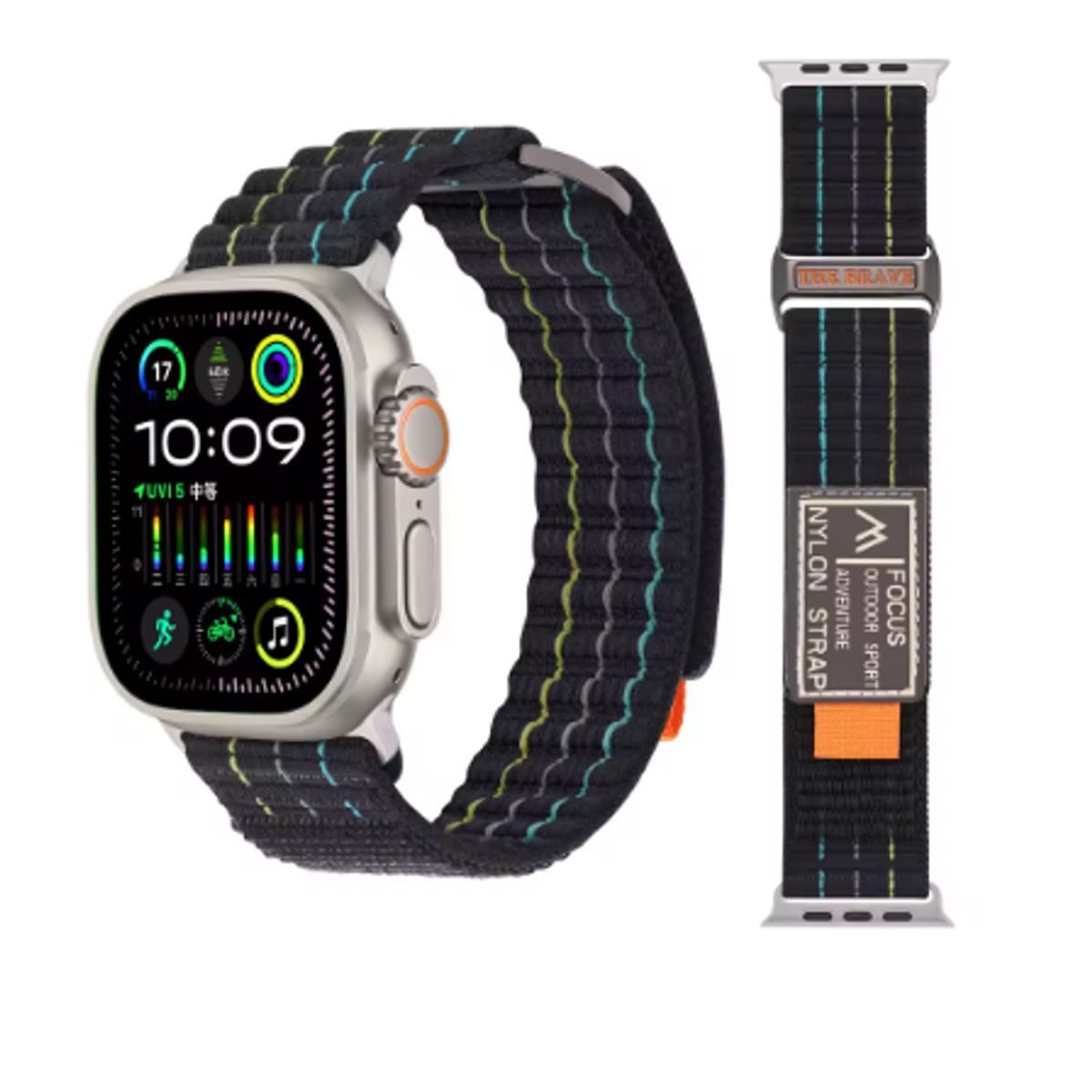 GENERICO - Correa Focus para Apple Watch 40mm - Negro