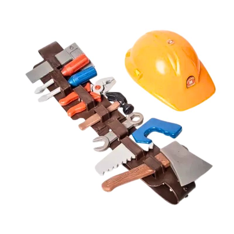 GENERICO - Kit de Herramientas del Constructor Junior con Cinturon