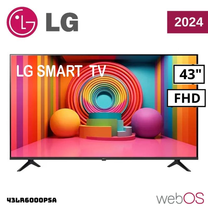 LG - Televisor LG 43 pulg. FHD Smart TV AI 43LR6000PSA