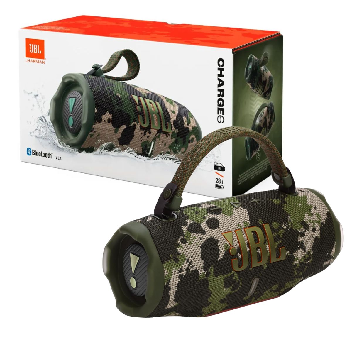 JBL - Parlante Jbl Charge 6 Bluetooth color Camuflado