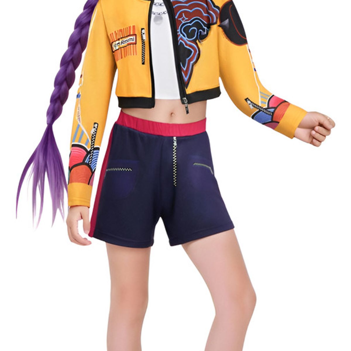 TIOZONEY - Disfraz De Animé  Para Halloween Y Cosplay 160cm