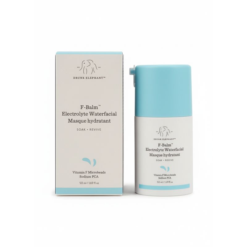 DRUNK ELEPHANT - Mascara hidratante facial de agua con electrolitos F-Balm 50ml