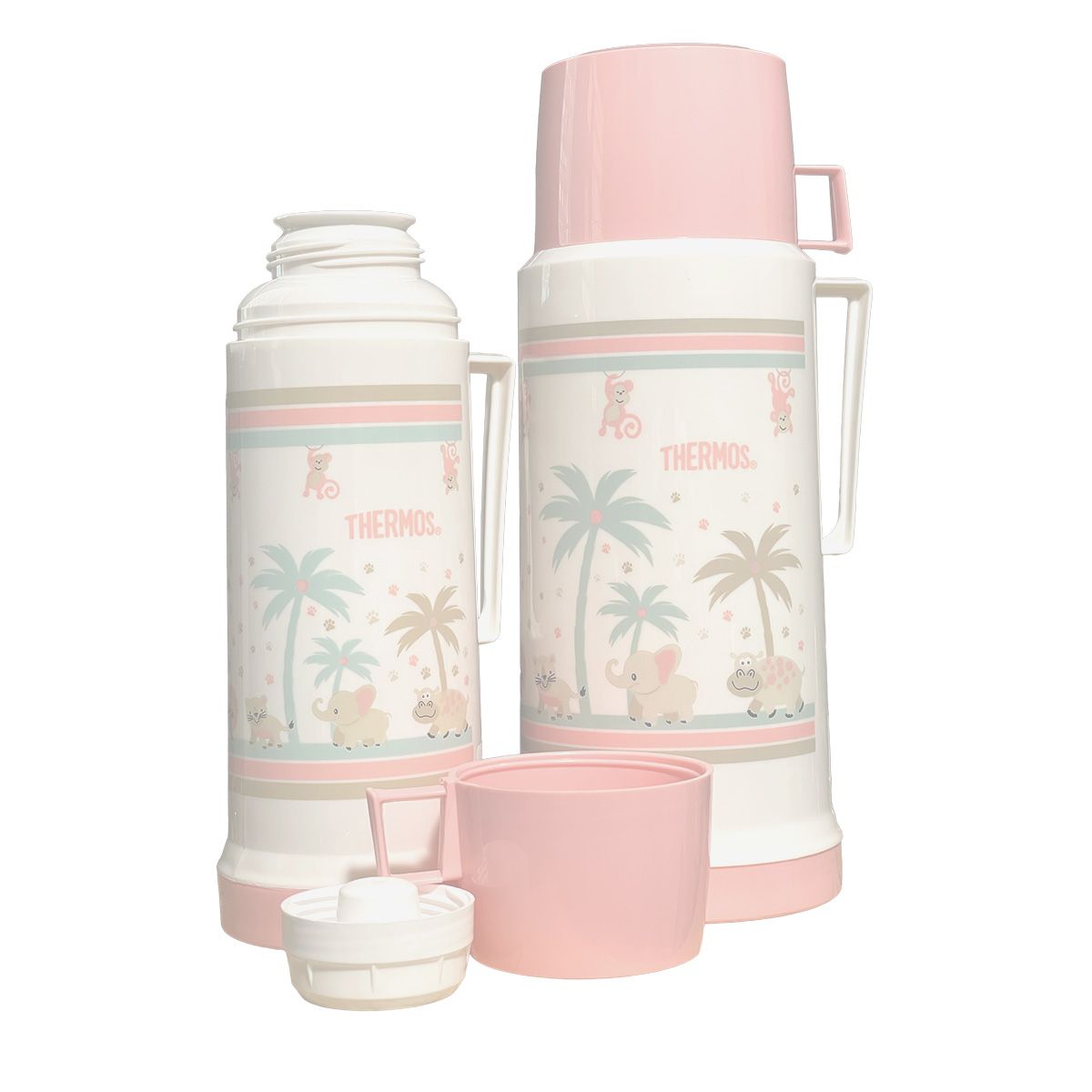 THERMOS - Termos para bebe Thermos Kit Niña Vogue 2 Pzas 1 L + 500ml