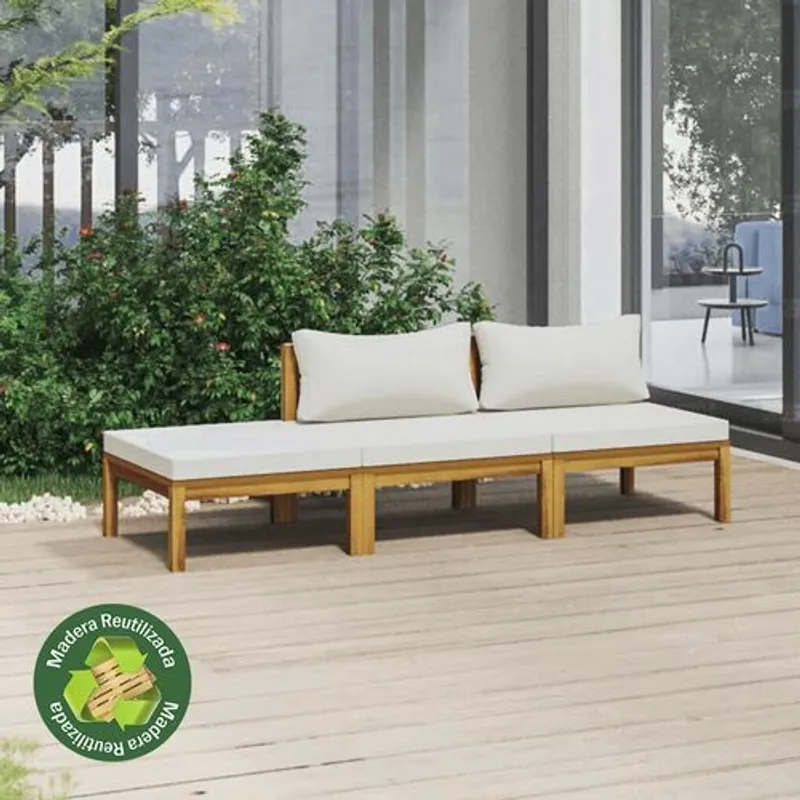 MOVENDA - Sofá de terraza Pescador 3 personas Movenda