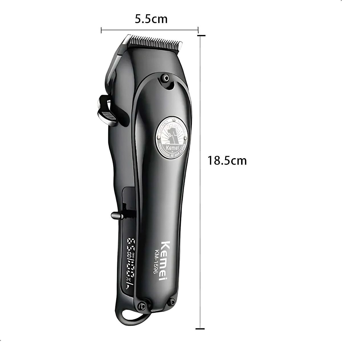 KEMEI - Cortadora Pelo Mascotas Kemei Km-1596 Recargable 6800rpm