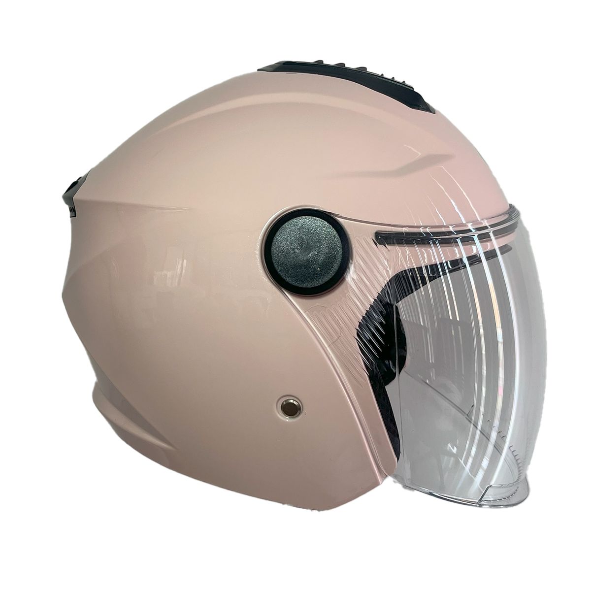GREENLINE - CASCO PARA MOTO DOBLE VISOR, tipo Abierto, Greenline 502 ROSADO