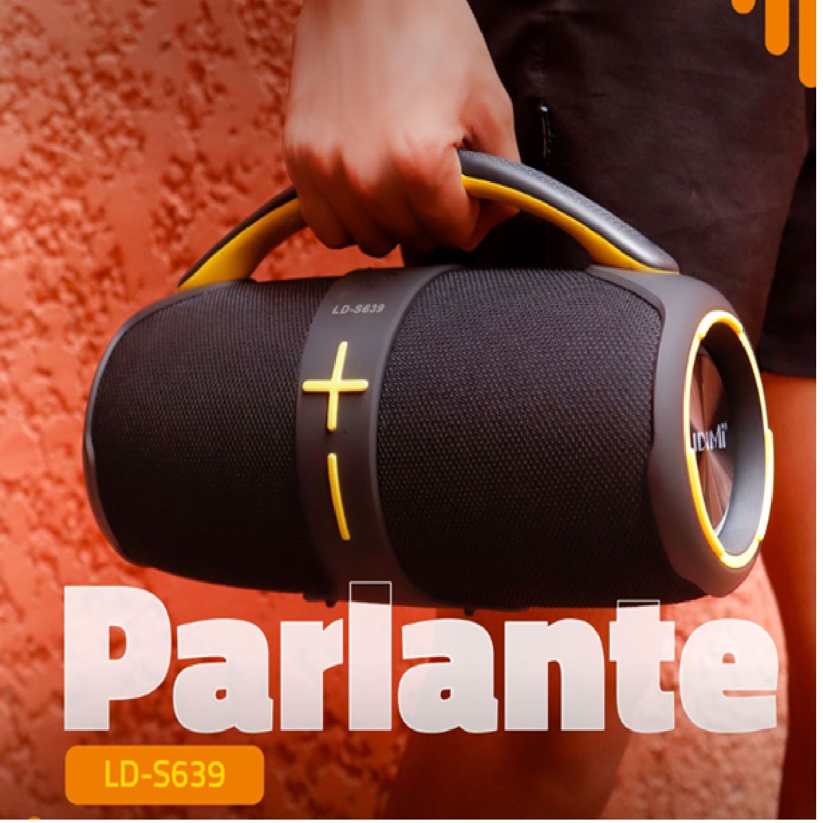 LIDIMI - Parlante Portátil Lidimi Bluetooth 40 Watts LD-S639 XBASS