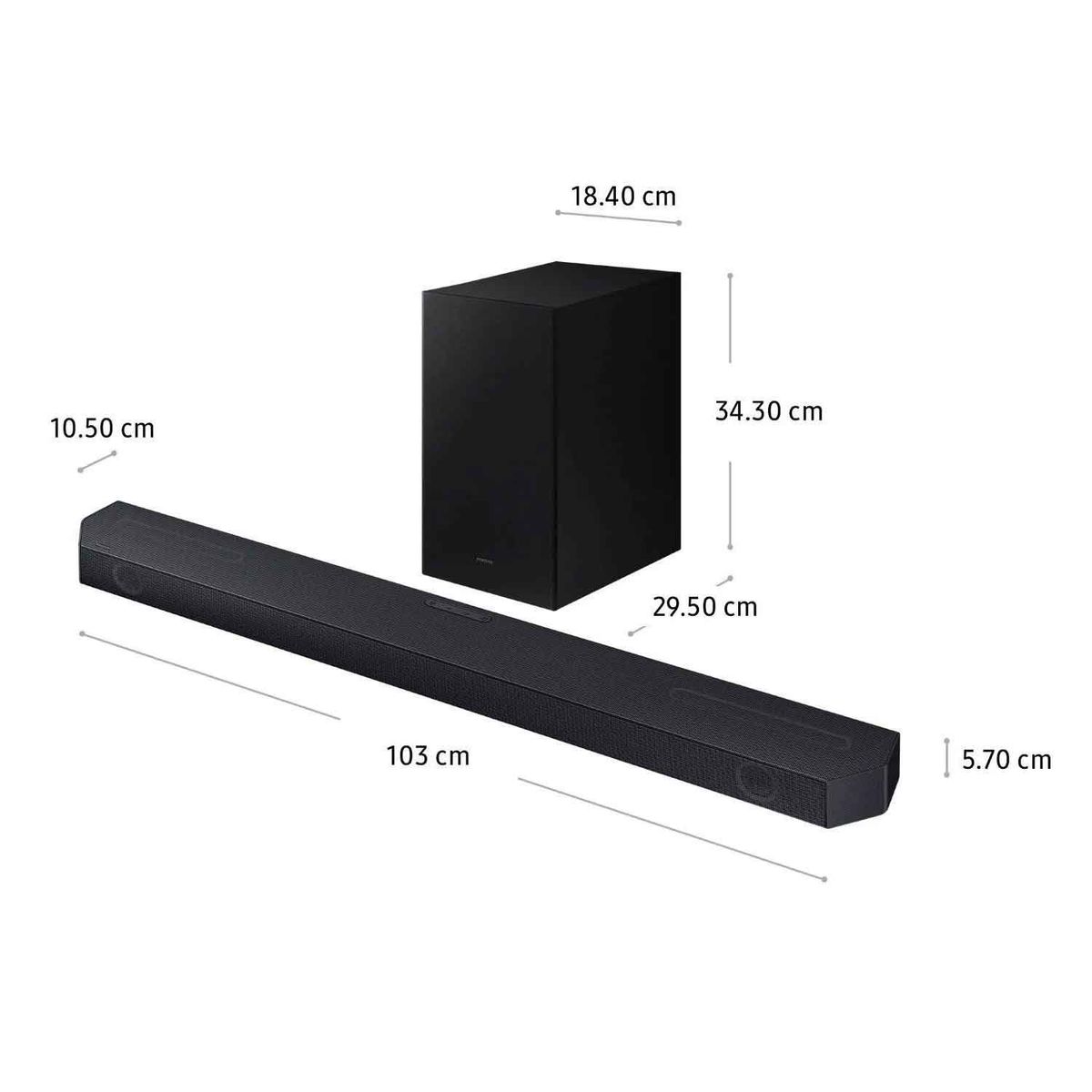 SAMSUNG - Soundbar Samsung Bluetooth 312 CH HW-Q600CPE