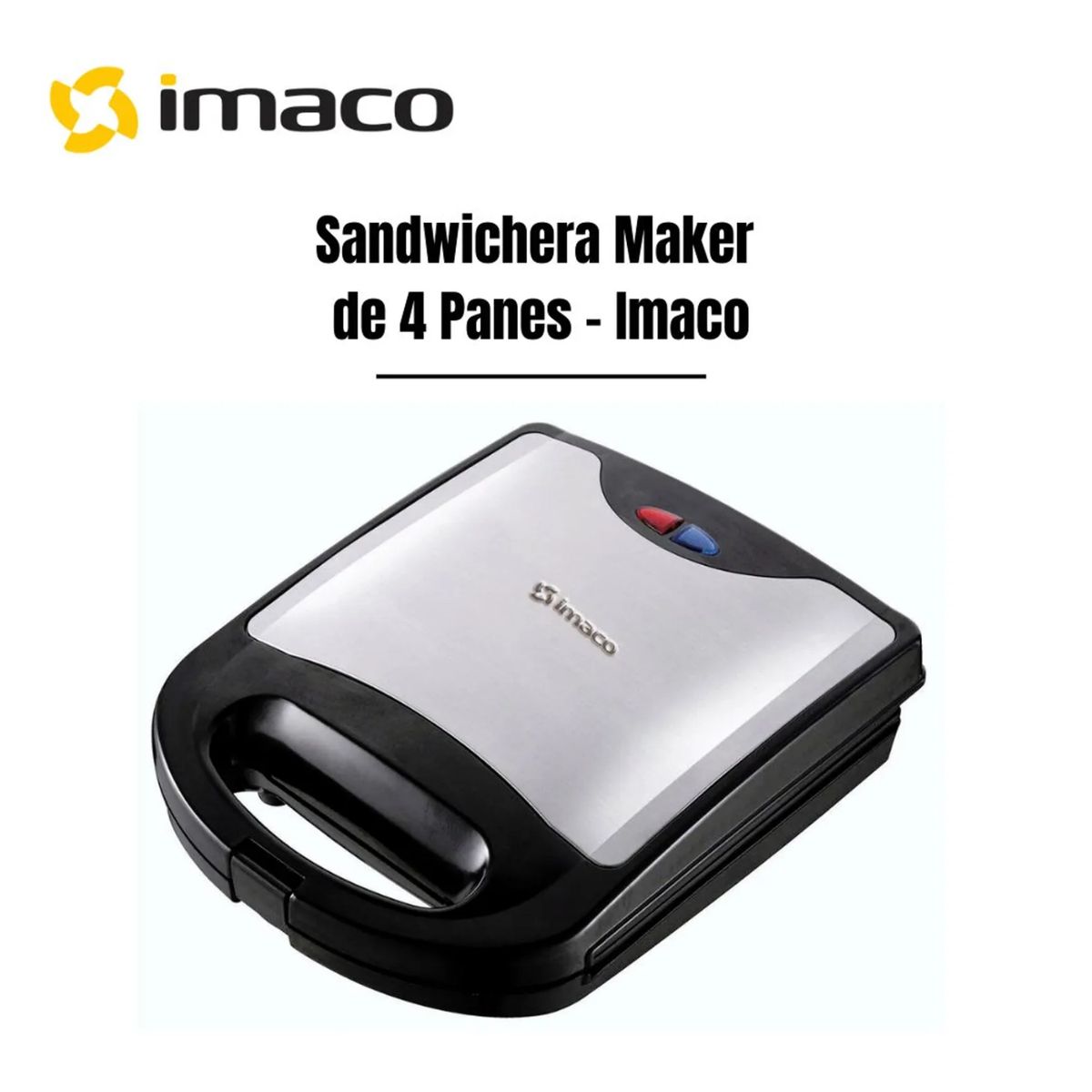 IMACO - Sándwich Maker 4 Panes Imaco IST1004S