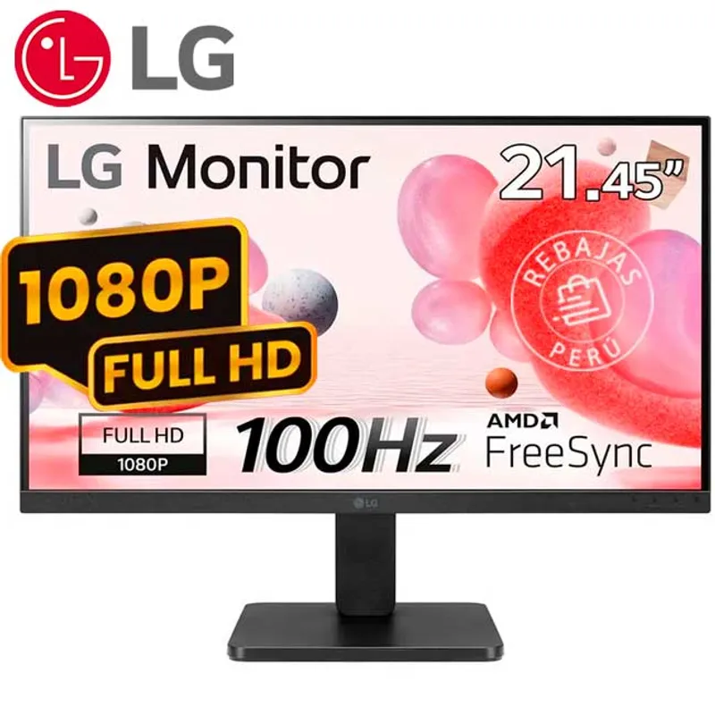 LG - Monitor LG 22MR410-B 22″ FHD VA 100Hz HDMI VGA FreeSync