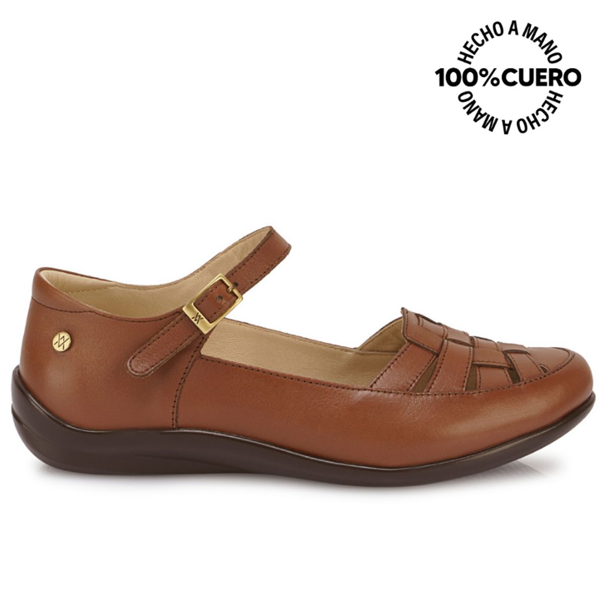 VIALE - Zapato Canasta Casual DK-2601 Toffe Viale Cuero