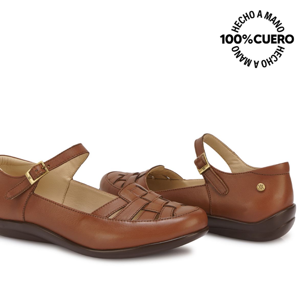 VIALE - Zapato Canasta Casual DK-2601 Toffe Viale Cuero