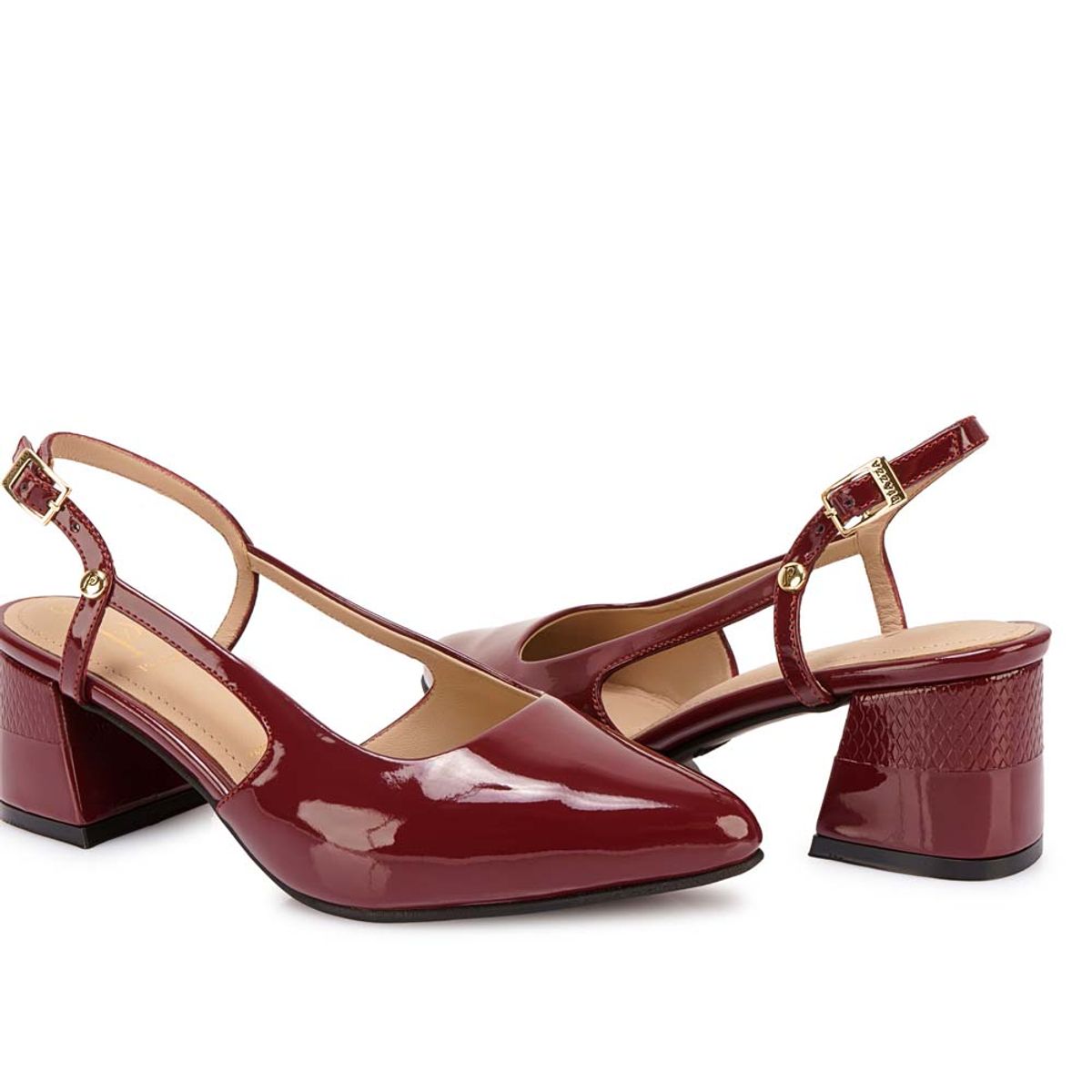 Piazza - Zapato Stiletto Casual DON-2503 Vino Piazza