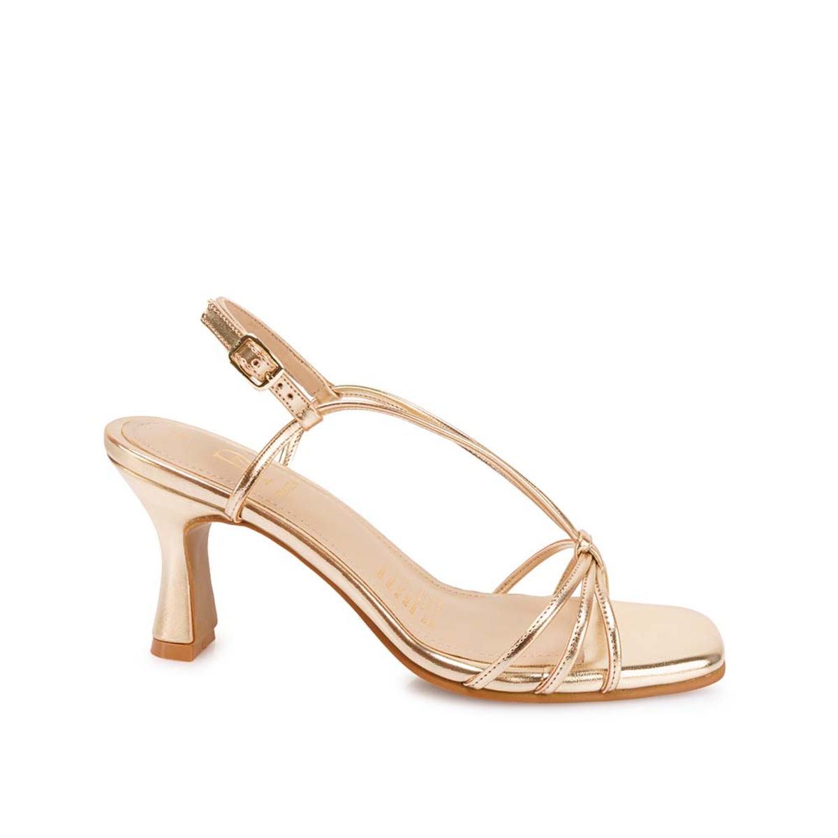 Piazza - Sandalia Dorsay Casual DON-2620 Dorado Piazza