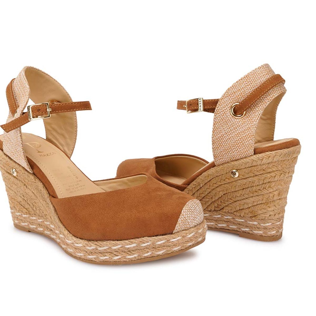 Piazza - Zapato Dorsay Casual WAL-2638 CarameloBeige Piazza