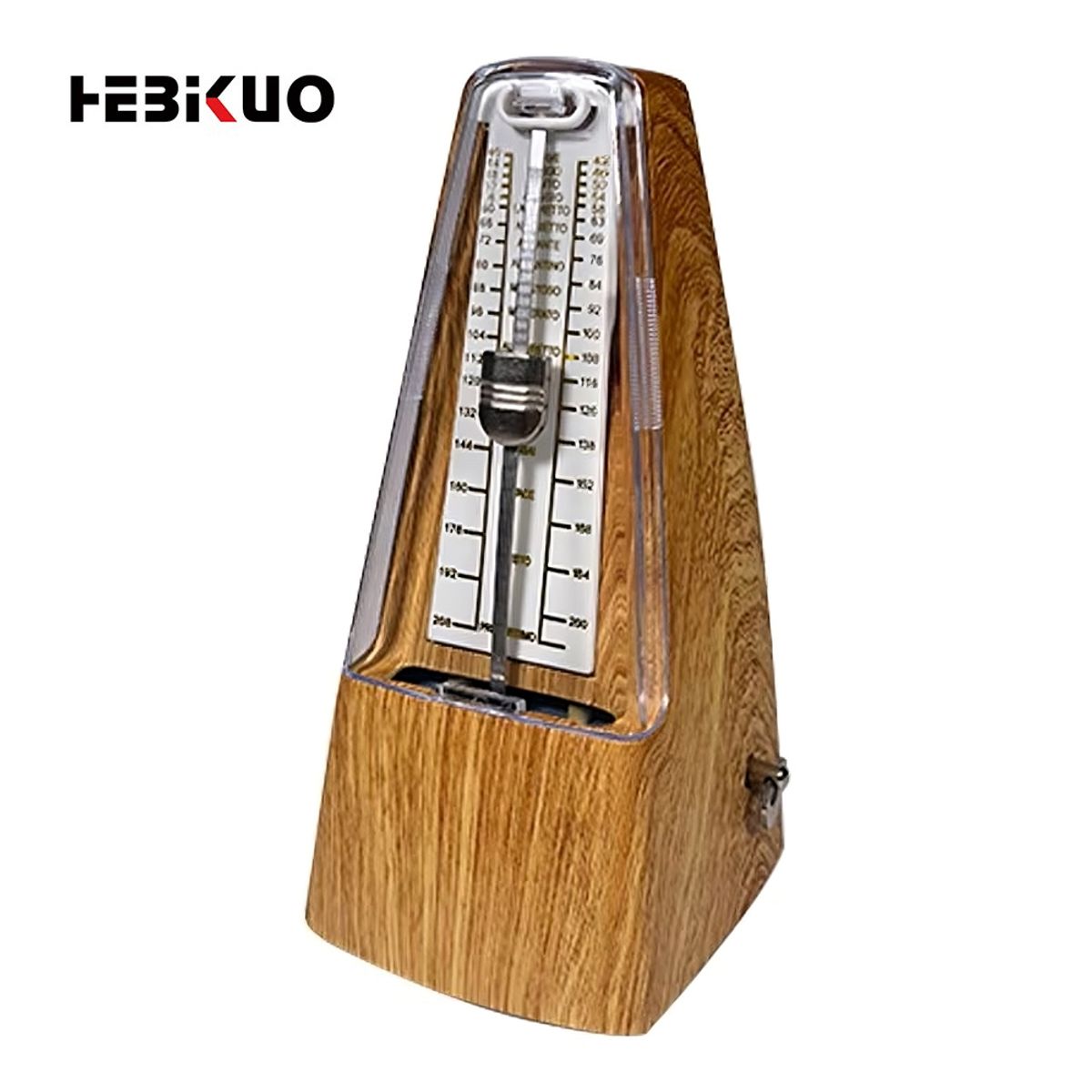 GENERICO - METRONOMO MECANICO CLASICO DE MADERA