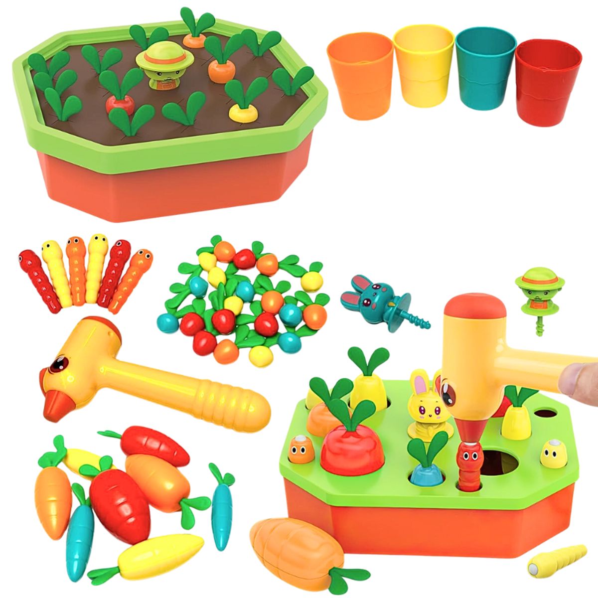 GENERICO - Juego de Jardín Interactivo Cosecha Feliz 5 en 1