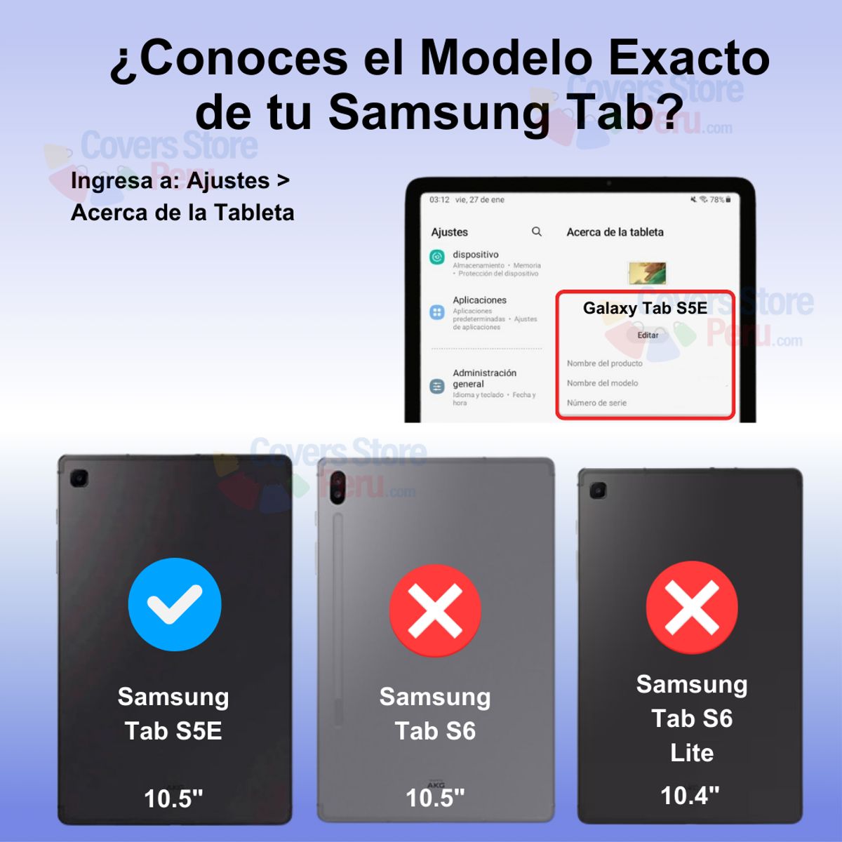 GENERICO - Funda para Samsung Tab S5e 105 Gomas 360 Verde