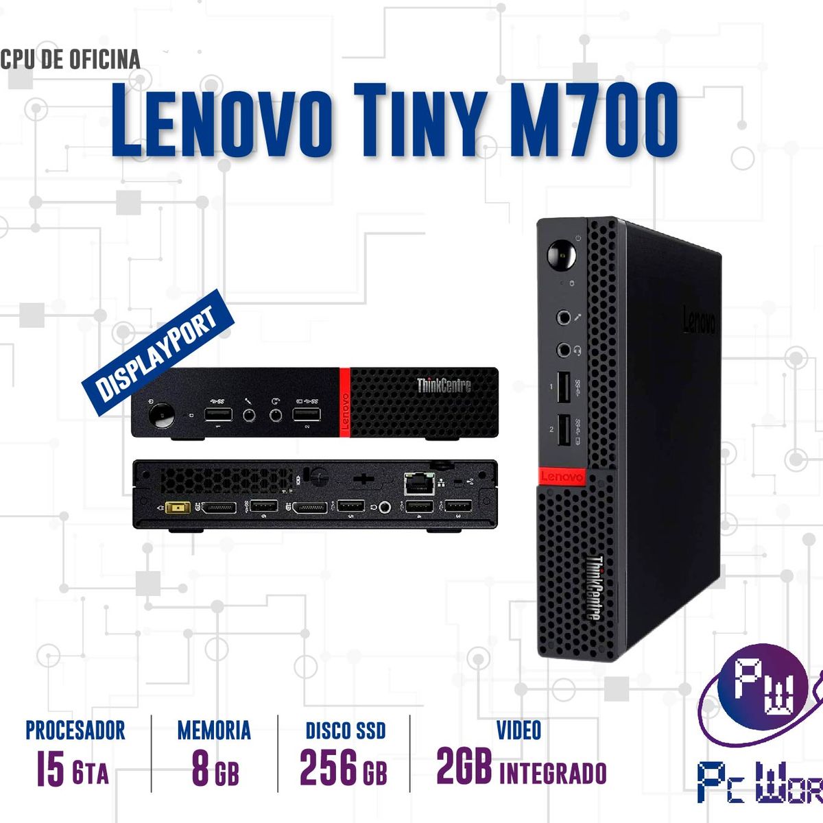 GENERICO - MiniCpu Reacondicionado Thinkcentre I5