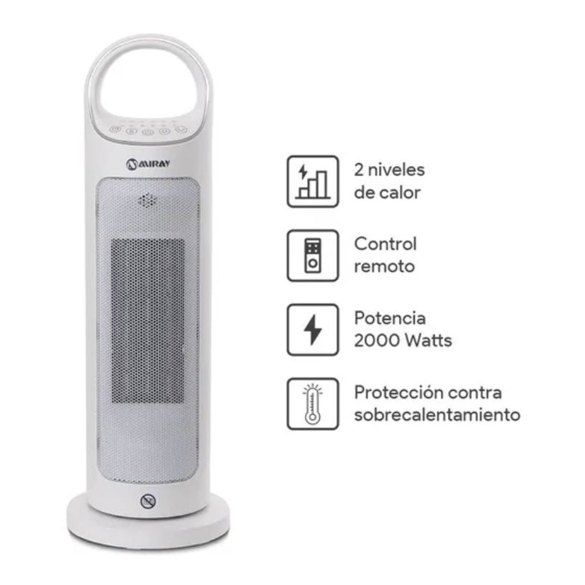 MIRAY - MIRAY Estufa Termo Ventilador Miray ETM-44