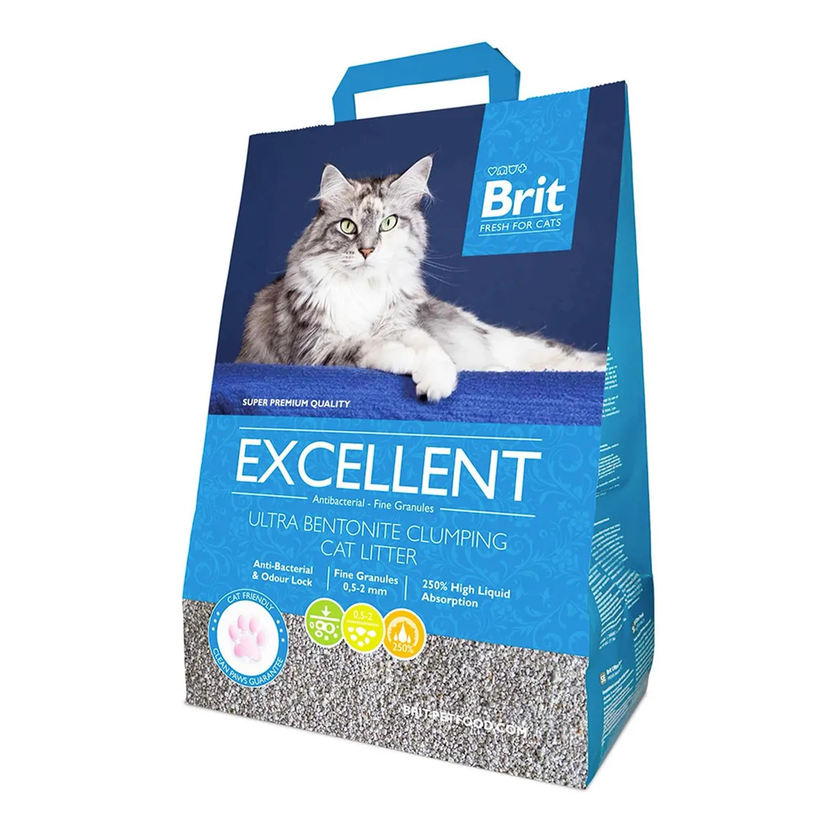 BRIT - Arena para Gatos Brit Excellent Granos Finos 10kg