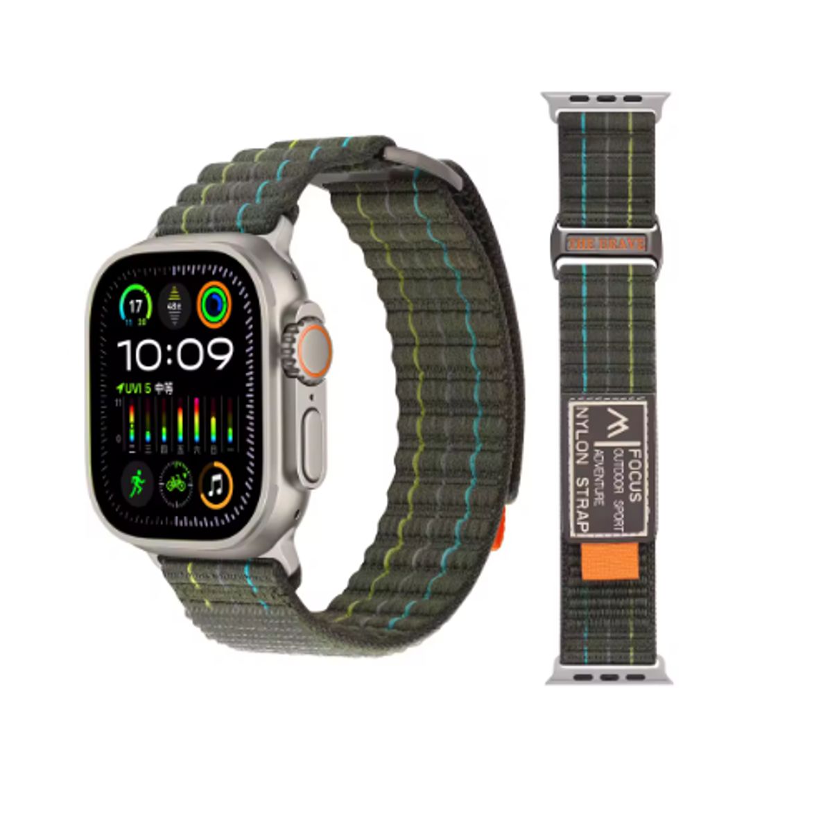 GENERICO - Correa Focus para Apple Watch 41mm - Verde