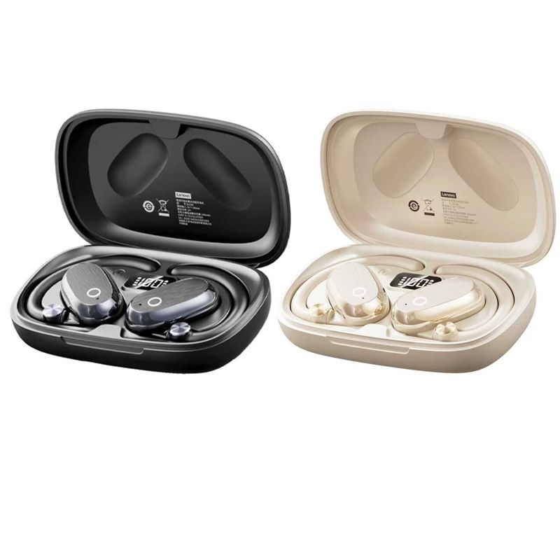 LENOVO - Set 2 Audifonos Lenovo TA366 De tws Audifonos Bluetooth Negro y Blanco