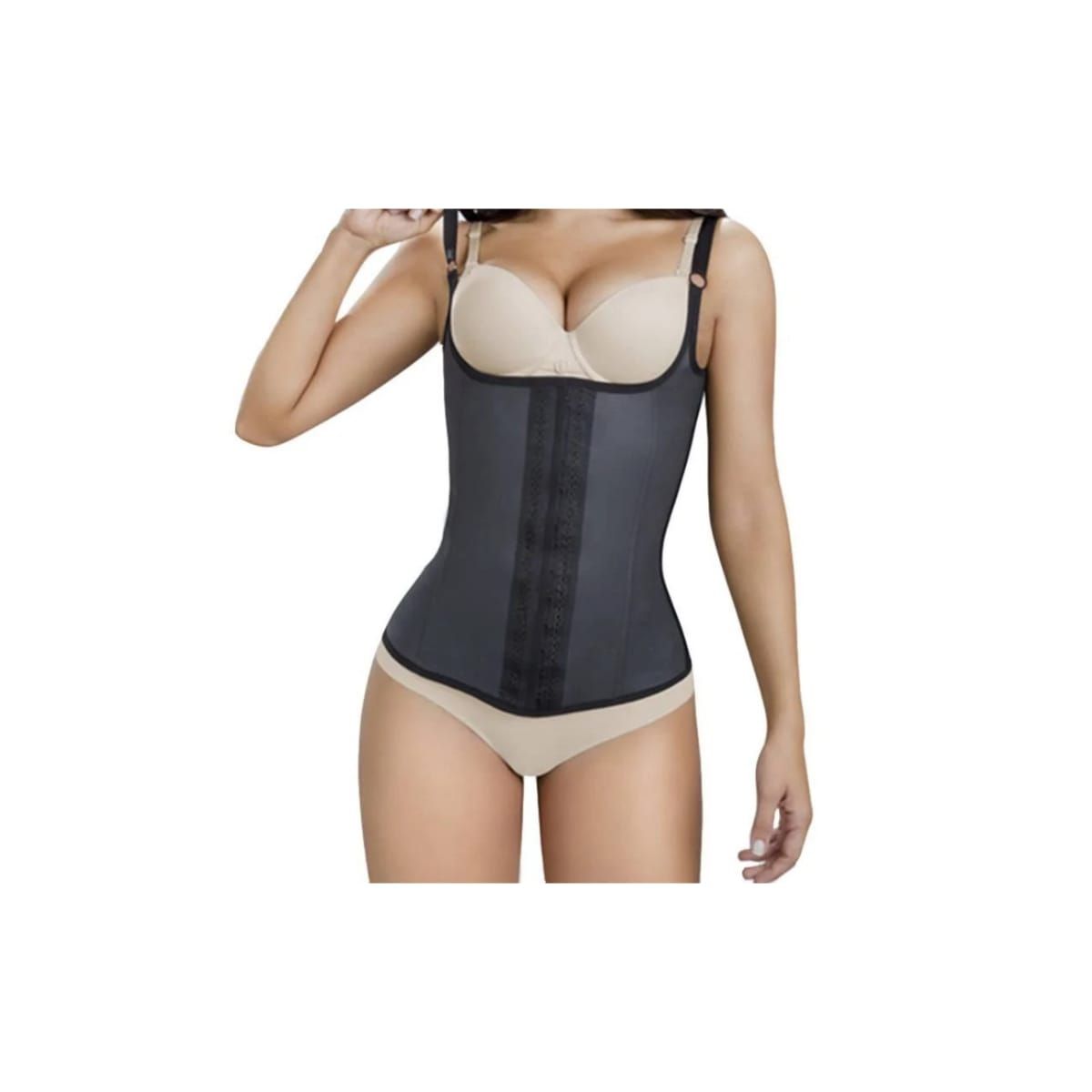 GENERICO - Faja Chaleco Reductor Silhouette L Negro
