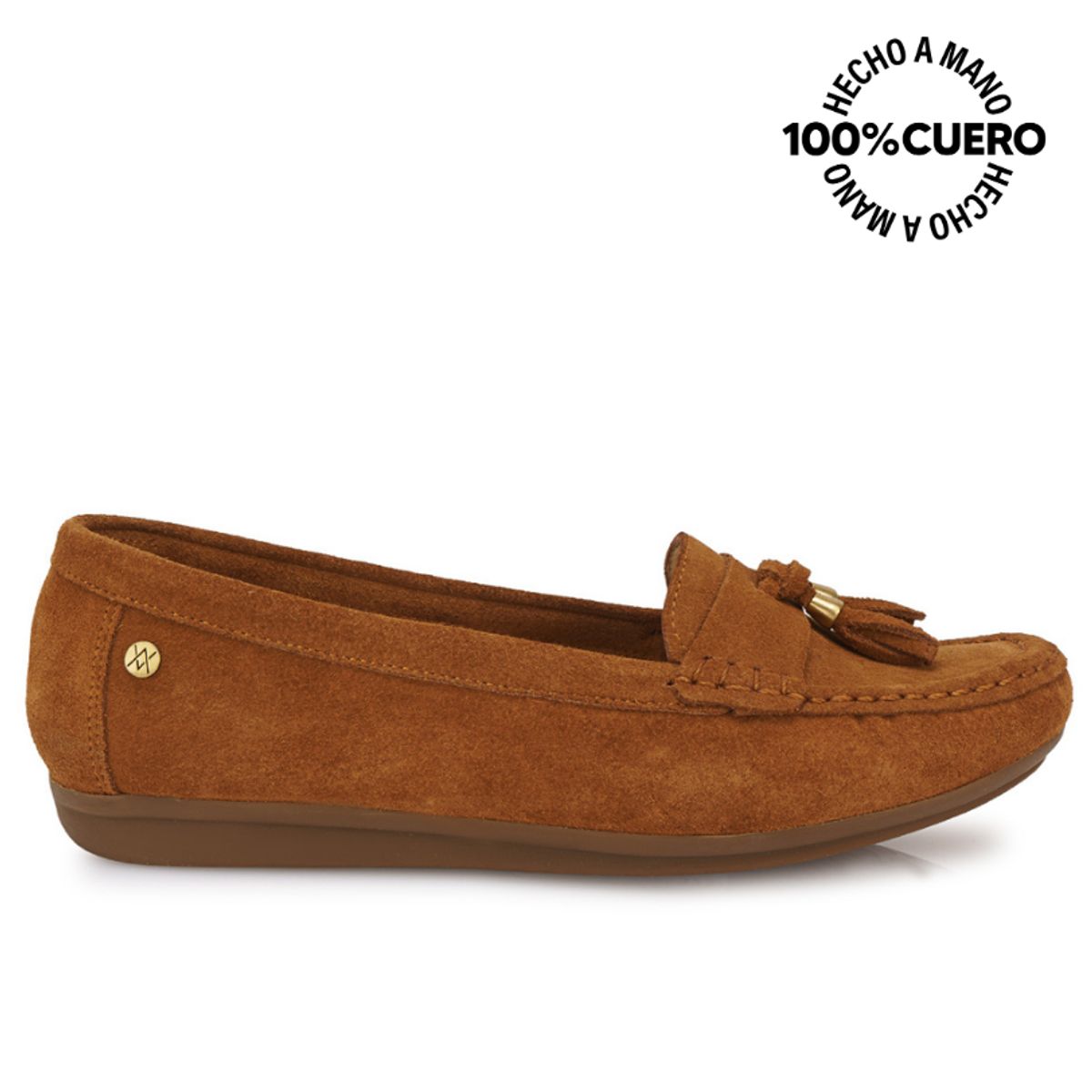 VIALE - Zapato Mocasín Casual AVE-2640 Marrón Viale Cuero