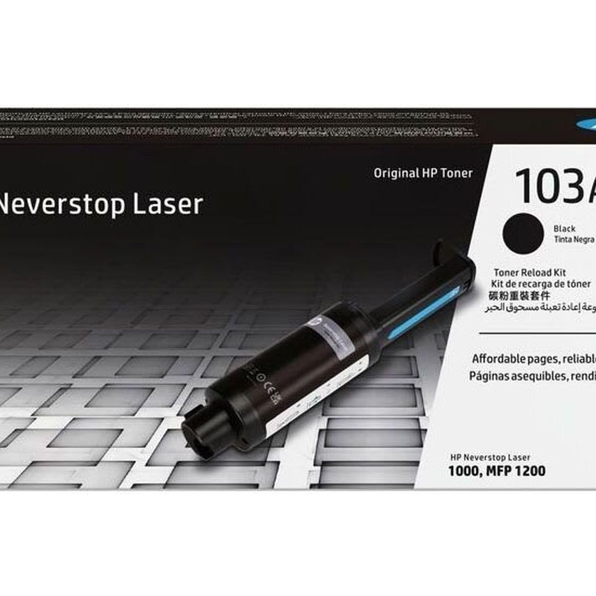 HP - TÓNER HP 103A NEGRO W1103A