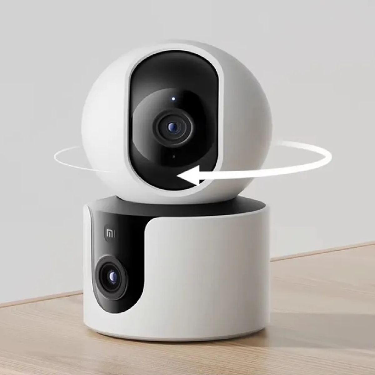 XIAOMI - Cámara de Seguridad Xiaomi Smart Camera C300 Dual WiFi 2K 360°