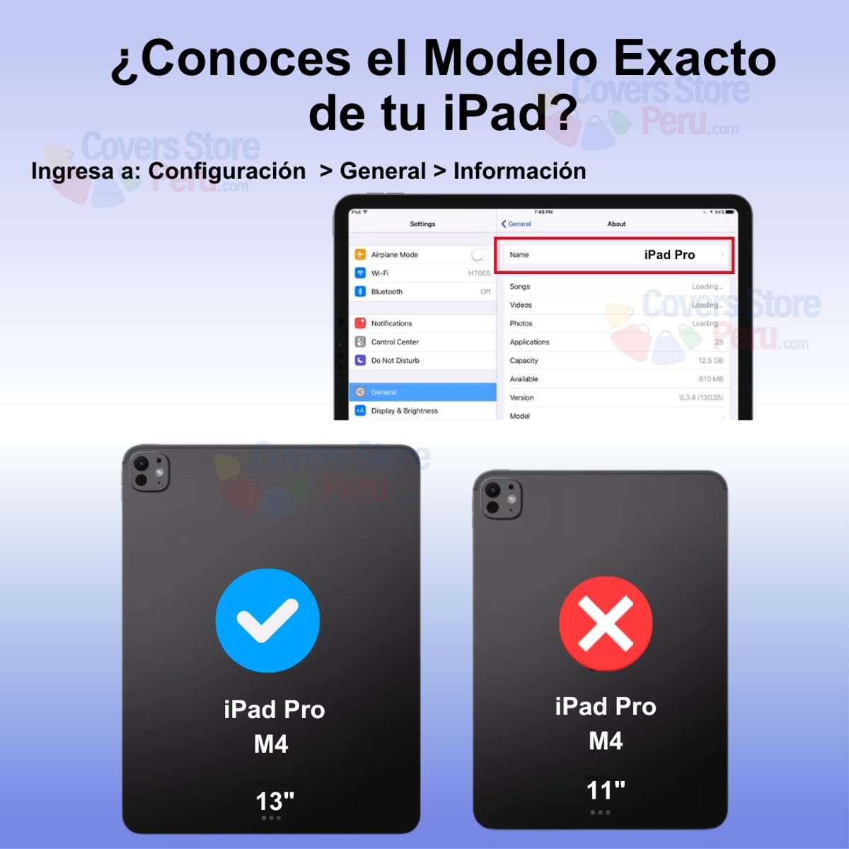 GENERICO - Funda para iPad Pro M4 13 Imantada Antishock Negro