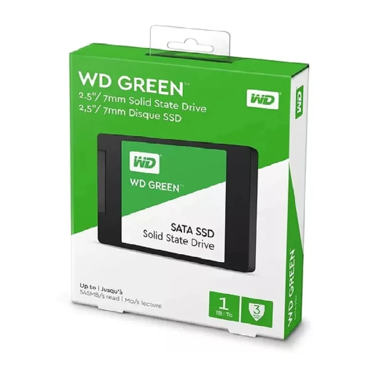 WESTER DIGITAL - Disco duro ssd WD Western Digital Green 1Tb sata