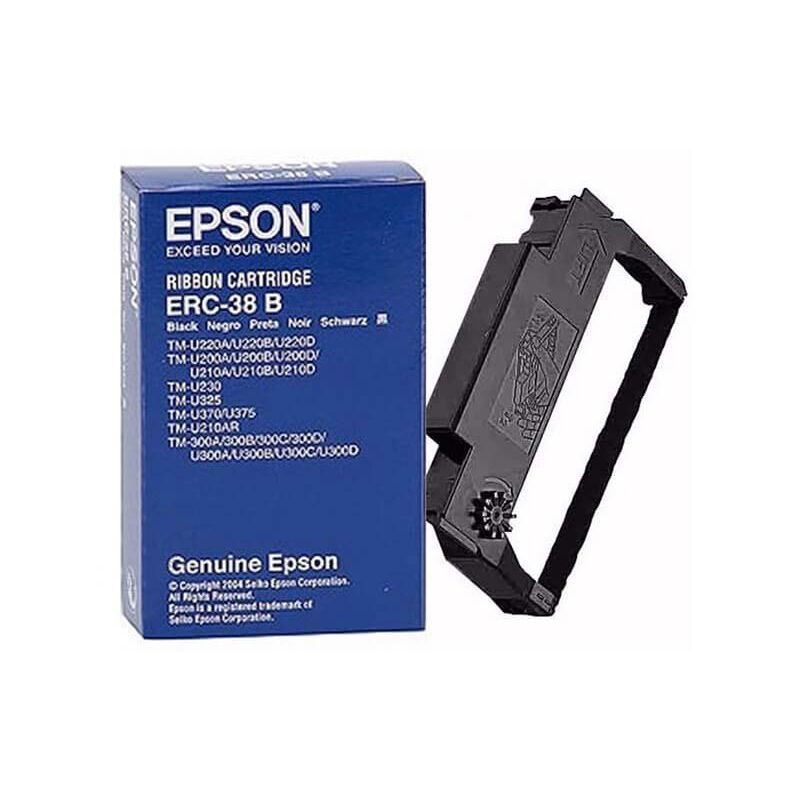 EPSON - CINTA EPSON ERC-38B NEGRO
