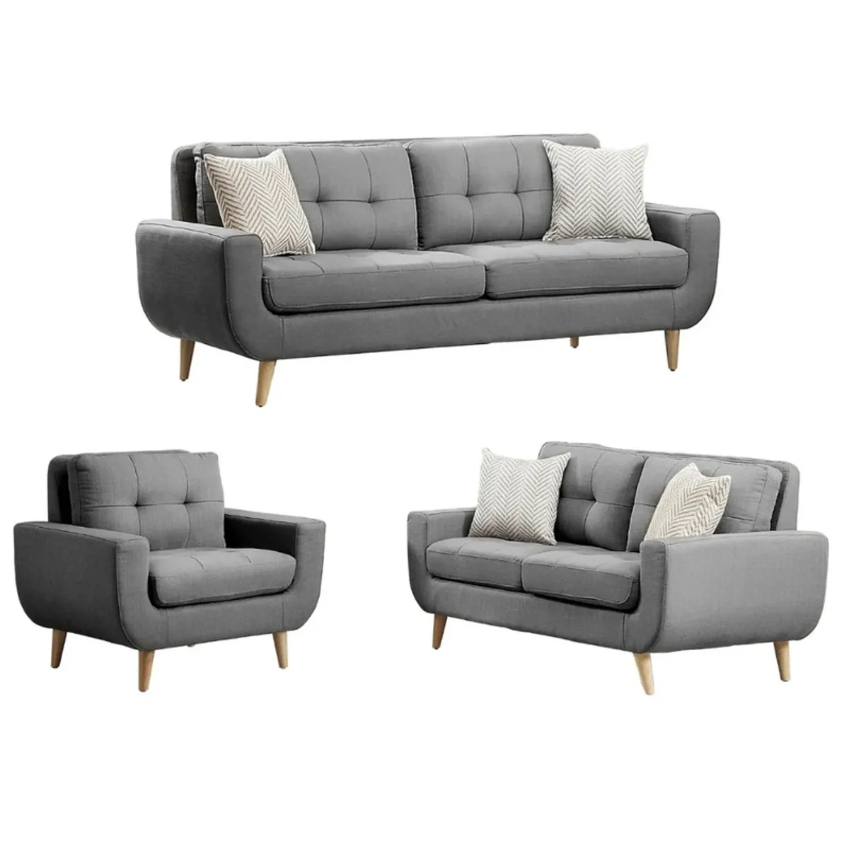 GENERICO - Juego de Sala Berlin 3-2-1