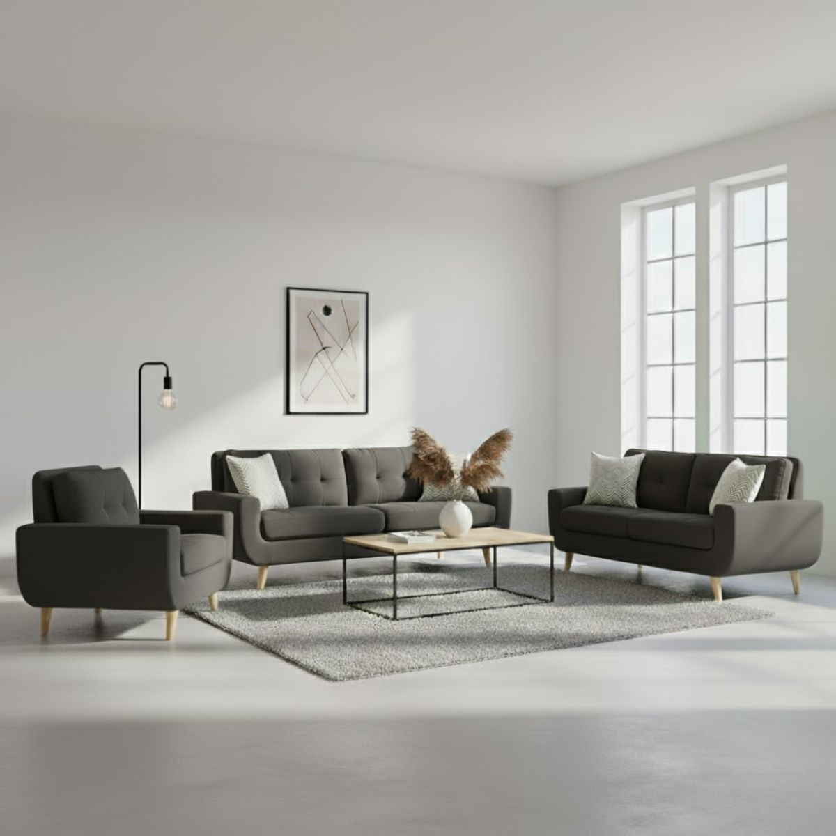 GENERICO - Juego de Sala Berlin 3-2-1