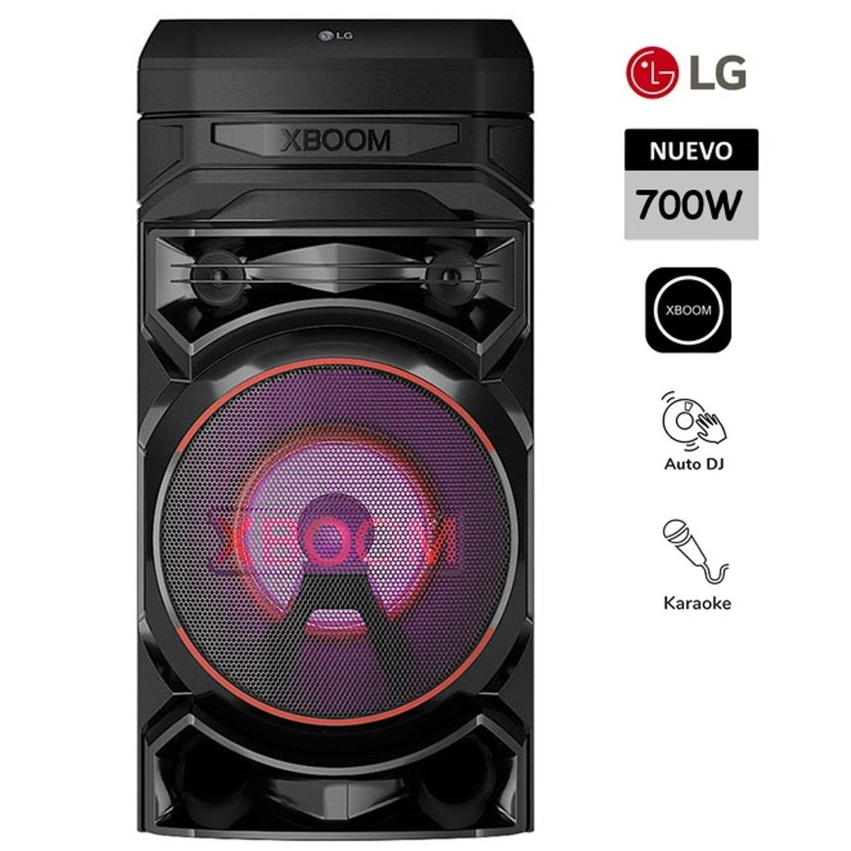 LG - Torre de sonido LG XBOOM RNC5 con Karoke Star