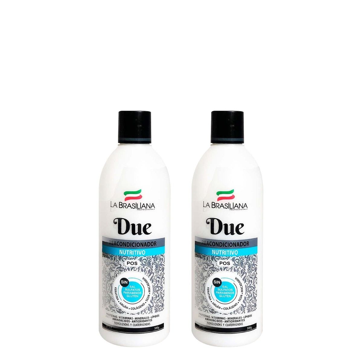 LA BRASILIANA - 2 Reacondicionador Due-Pos 500Gr - La Brasiliana
