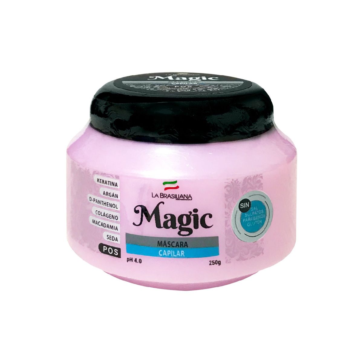 LA BRASILIANA - Máscara Capilar Pos - La Brasiliana 250Gr