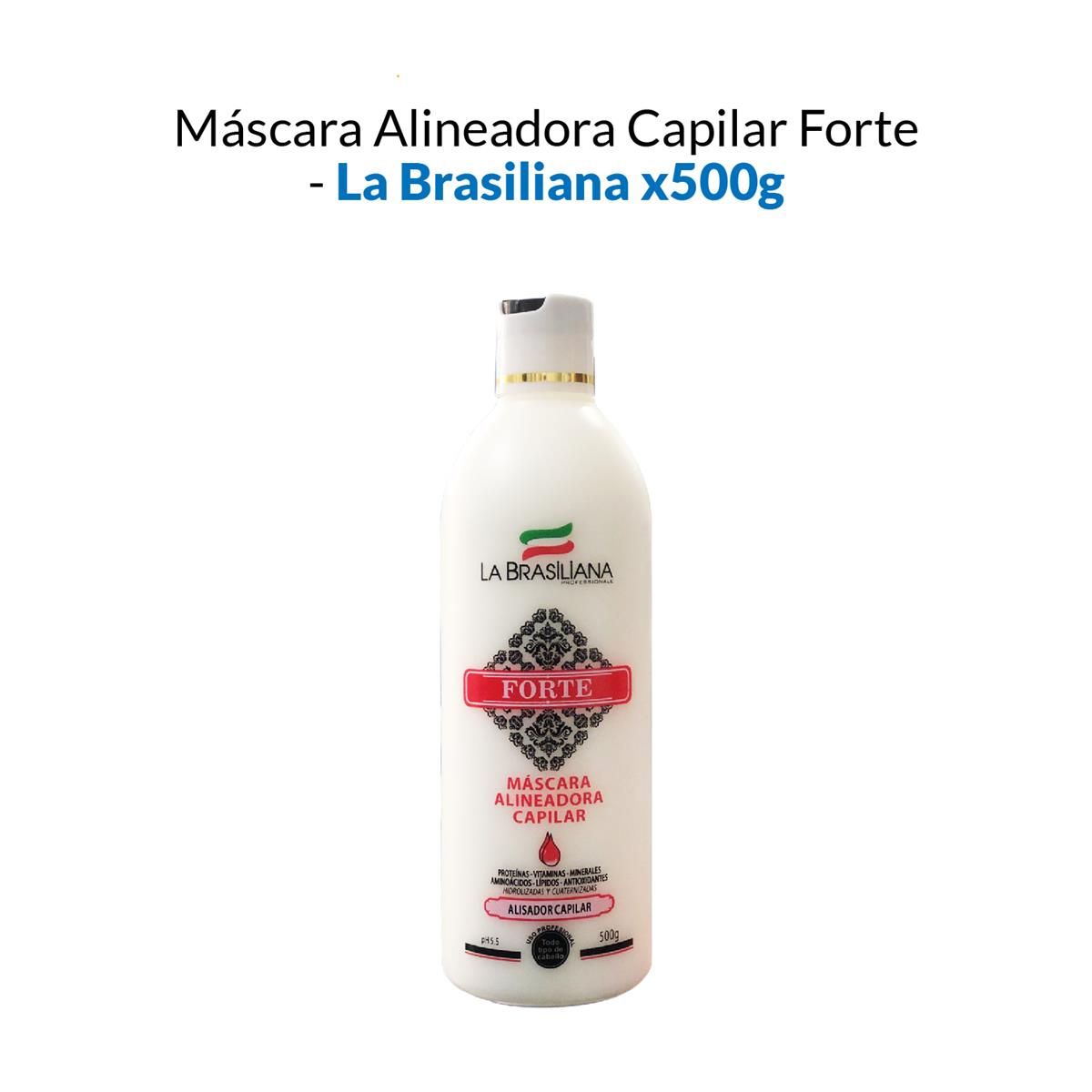 LA BRASILIANA - Máscara Alineadora Capilar Forte - La Brasiliana X500G