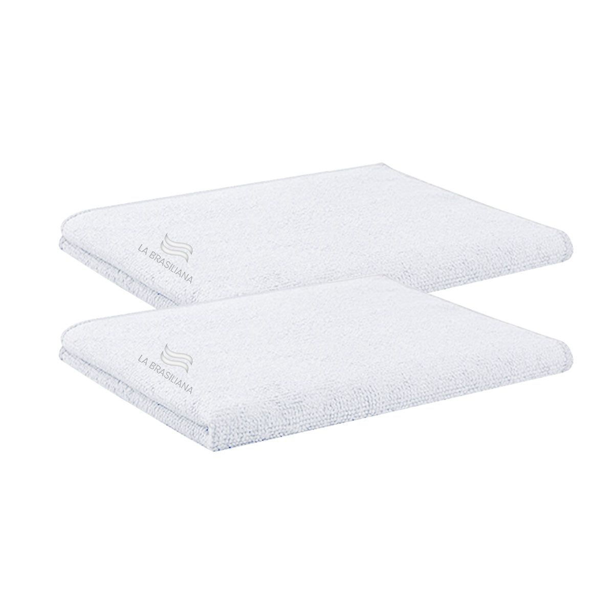 LA BRASILIANA - 2 Multi Color Cleaning Micro - Blanco