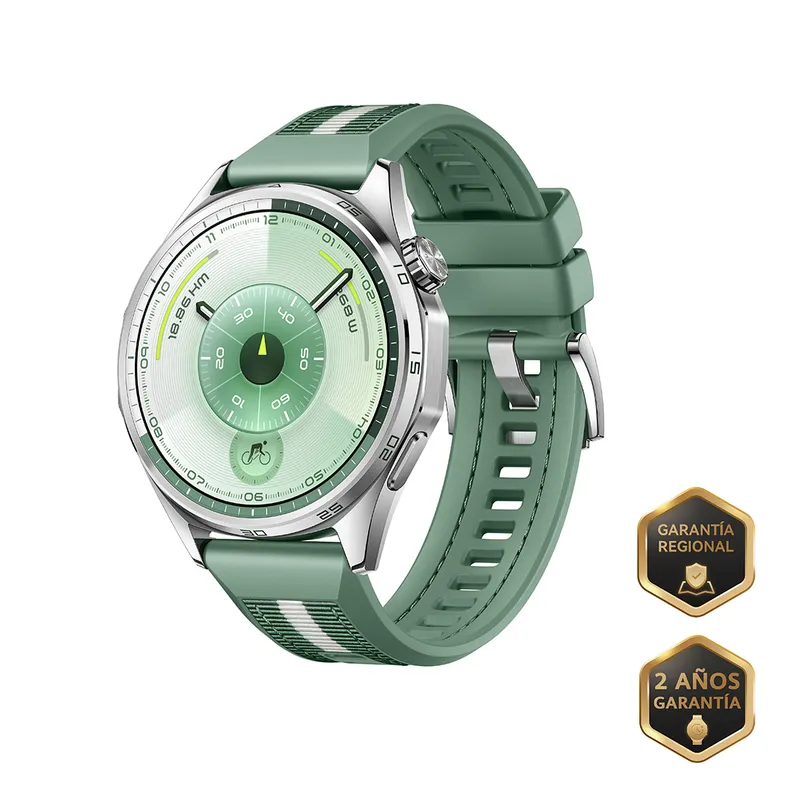 HUAWEI - Smartwatch Huawei Watch GT 6 46mm Verde - Batería hasta 21 Días