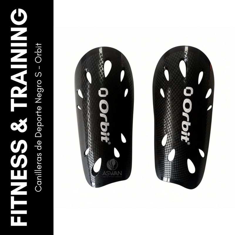 GENERICO - Canilleras de Deporte Negro S - Orbit