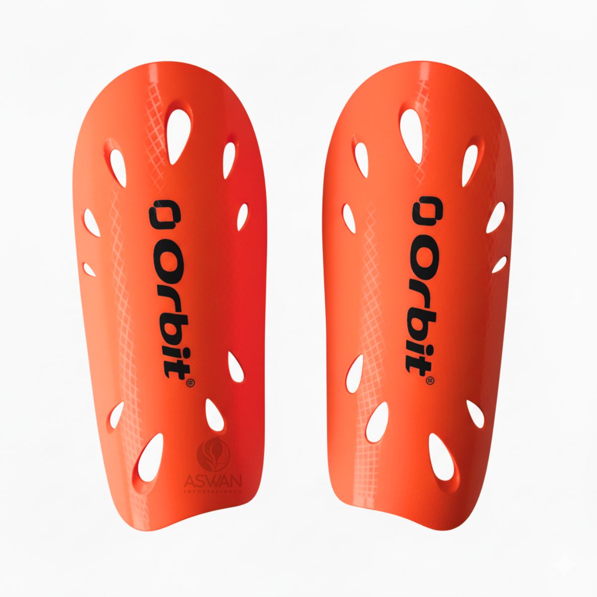 GENERICO - Canilleras de Deporte Naranja S - Orbit