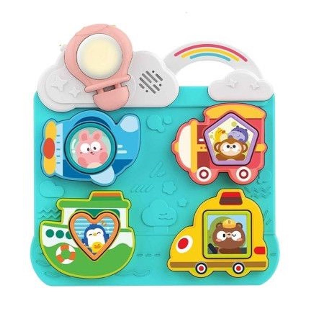 HUANGER - Tablero Musical Encaje Y Clasificación Para Bebé - Verde