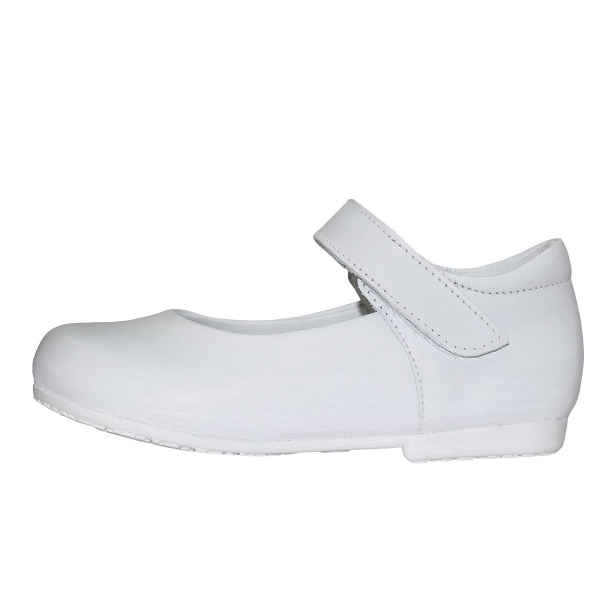 BRUNO KIDS - ZAPATO CAMINANTE PARA NIÑA BRUNO KIDS DE CUERO BLANCO CAMINANTE