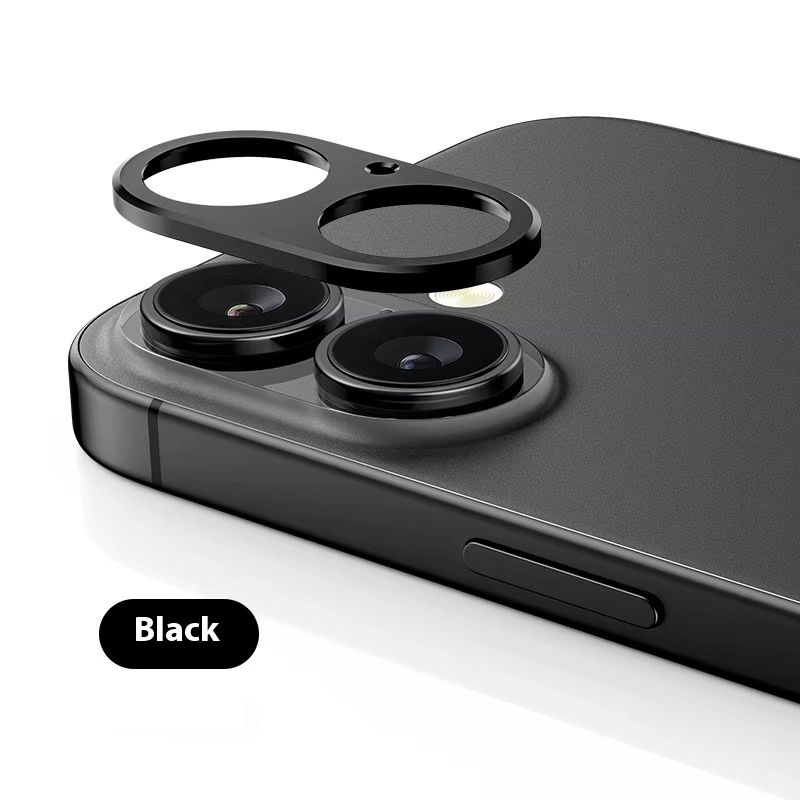 GENERICO - Protector De Camara Iph 17 - Negro