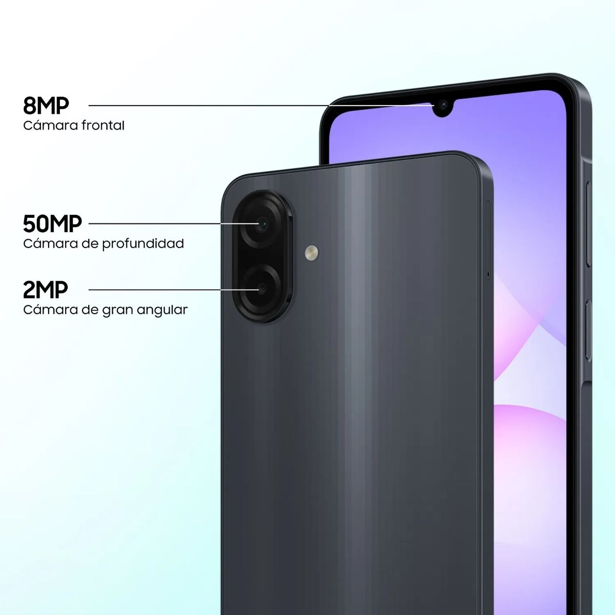 SAMSUNG - Samsung Galaxy A07 128gb 4Ram Negro