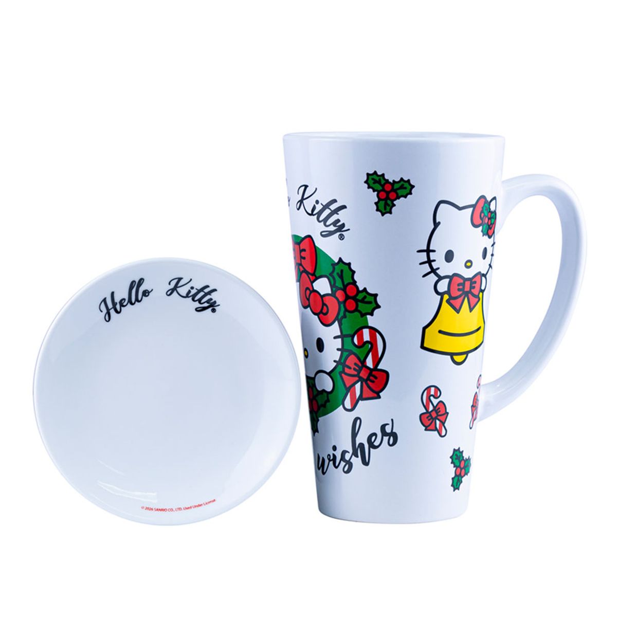 SCOOL - Taza Juvenil Hello Kitty Scool Ceramica Navidad