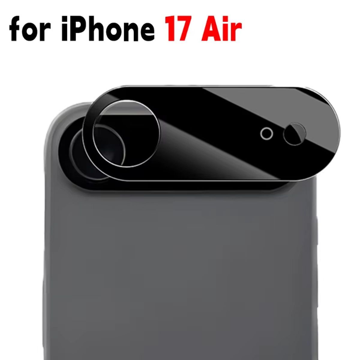 GENERICO - Protector De Camara Iphone 17 Air - Negro